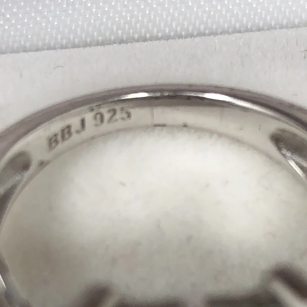 Moissanite Fire Ring Crossover Design Solitaire 2.50ctw Platineve 925 Size 6